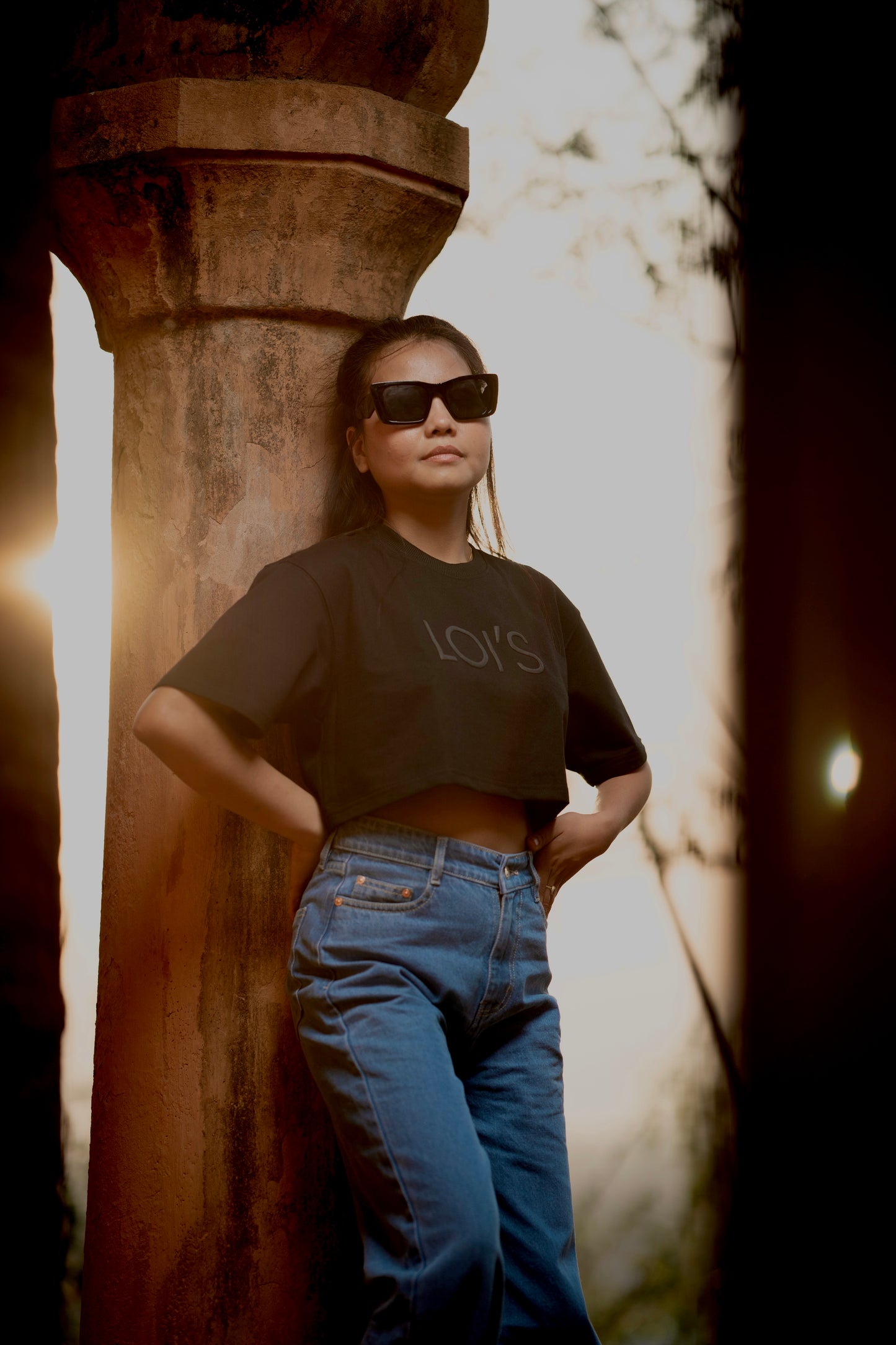 Cropped Barefit Black